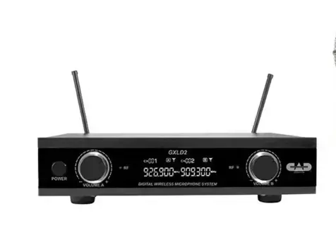 Беспроводная микрофонная система CAD Audio GXLD2HHAH Dual Channel Dual Handset Wireless Microphone System. AH Frequency