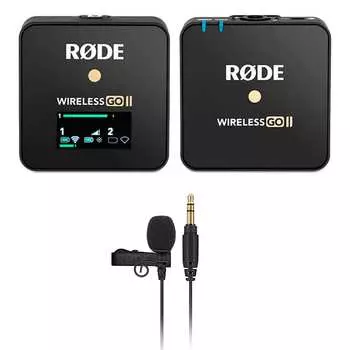 Беспроводная микрофонная система RODE WIGO II Single, Lavalier GO