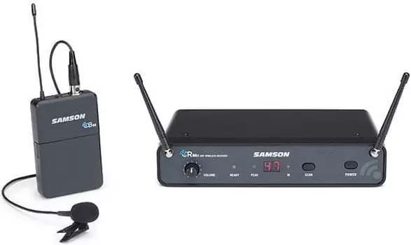 Беспроводная микрофонная система Samson Concert 88x UHF Wireless Lavalier Microphone System (D Band)