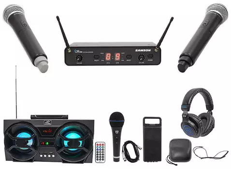 Беспроводная микрофонная система Samson SWC288HQ6-I+DJ1500+NPB3+RMM-XLR