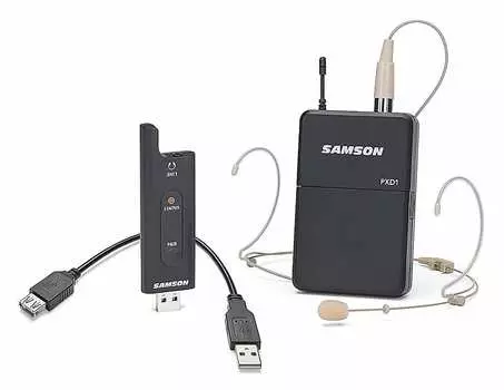 Беспроводная микрофонная система Samson XPD2 USB Digital Wireless Headset Microphone System