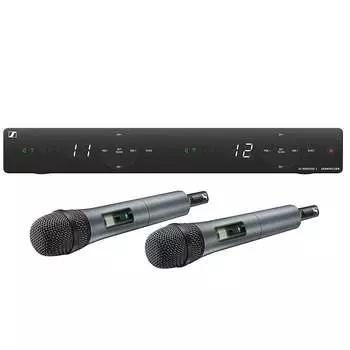 Беспроводная микрофонная система Sennheiser Sennheiser XSW 1-835 DUAL-A 2 Channel Wireless Microphone System w Case