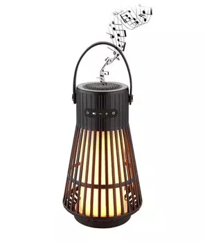 Беспроводная настольная лампа с аккумулятором Bluetooth-динамик уличный садовый фонарь 39905 Globo Lighting