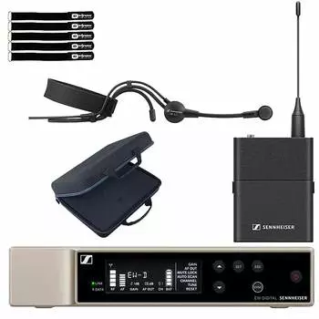 Беспроводная петличная микрофонная система Sennheiser Sennheiser EW-D ME3 SET Digital Wireless Lavalier Microphone System Q1-6 w Case