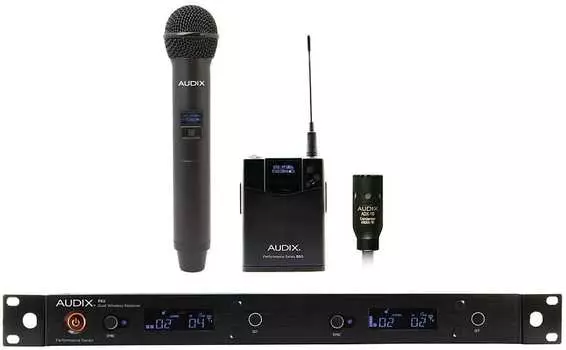 Беспроводная система Audix AP62 C210 Dual Handheld / Lavalier Wireless Microphone System