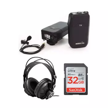 Беспроводная система RODE Rode RodeLink FM Wireless Filmmaker System Bundle with Closed-Back Headphones
