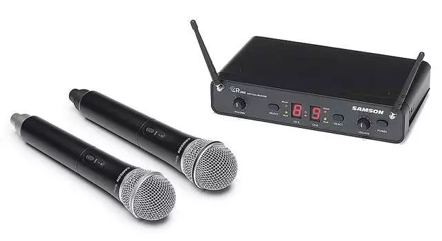 Беспроводная система Samson Concert 288 Dual-Channel UHF Wireless Handheld Mic System - H Band (470-518 MHz)