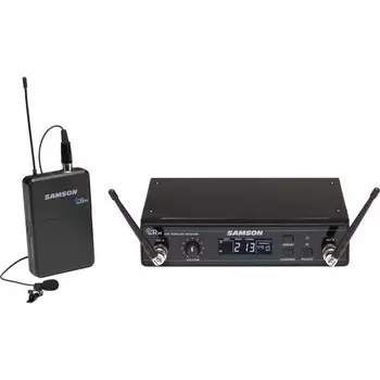 Беспроводная система Samson Concert 99 Frequency-Agile UHF Wireless Lavalier Mic Presentation System - K Band (470–494 MHz)