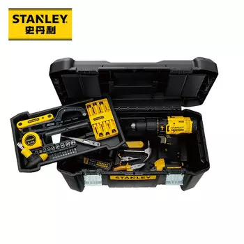 Ударная дрель Stanley SCD711C1H-A9 + набор инструментов из 45 предметов