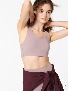 Беспроводной бюстгальтер активный Uniqlo, розовый