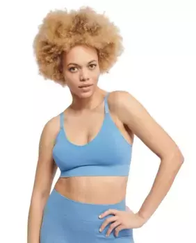 Беспроводной бюстгальтер без косточек Sloggi, светло-голубой