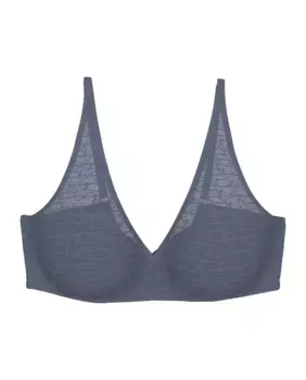 Беспроводной бюстгальтер и легкая пена со скрытой поддержкой Triumph, синий