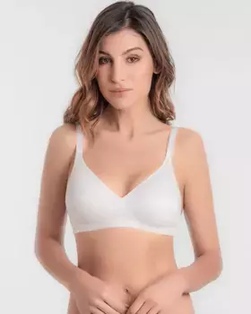 Беспроводной бюстгальтер из микрофибры с максимальной поддержкой Playtex, белый