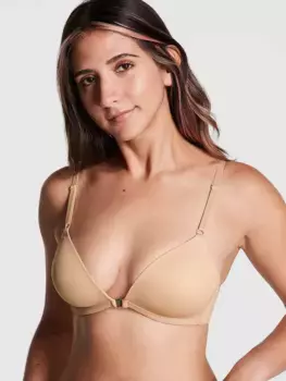 Беспроводной бюстгальтер с застежкой спереди Adaptive Wear Everywhere Pink Wear Everywhere, цвет Praline