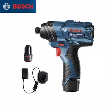 Беспроводной ударный ключ Bosch GDR 120-LI 12 В, электроинструмент для мобильного телефона, двойная электрическая версия