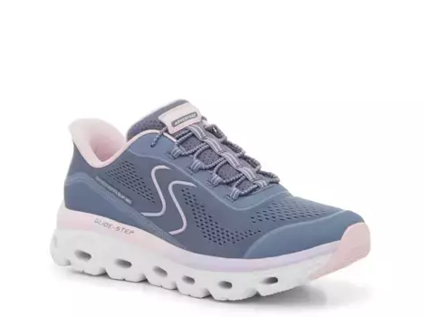 Беспроводные кроссовки с легкой подошвой - женские Skechers, Grey