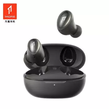 Беспроводные наушники 1MORE ColorBuds 2 Cat's Eye Fashion Bean с активным шумоподавлением, черный