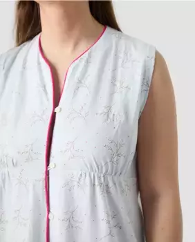 Беспуховый трикотажный камисон Kiff-Kiff, синий