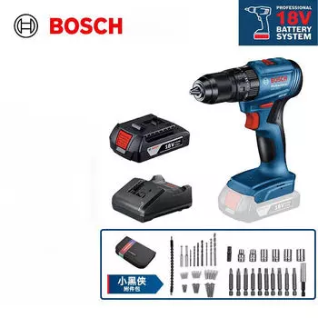 Бесщеточная литиевая ударная дрель Bosch GSB185-LI аккумуляторная бытовая электрическая ручная дрель