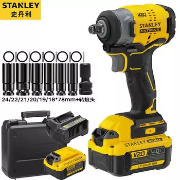 Шуруповерт Stanley SBW910M2K-A9 + насадки, два аккумулятора, зарядное устройство