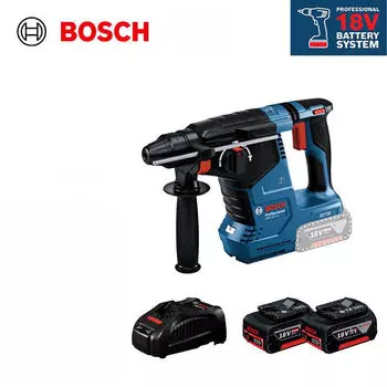 Перфоратор Bosch GBH 187-Li + два аккумулятора, зарядное устройство