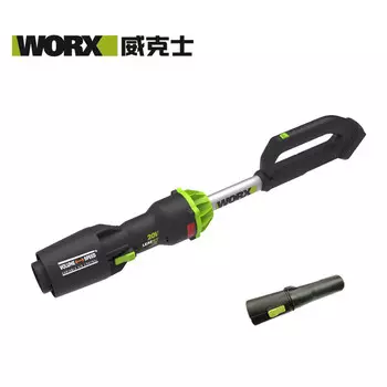 Бесщеточный вентилятор Vickers 20 В WU231.9 (голый металл) небольшой мощный фен на литиевой батарее для удаления пыли WORX