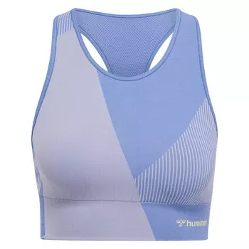 БЕСШОВНЫЙ СПОРТИВНЫЙ ТОП HUMMEL hmlMT UNITE, цвет blau