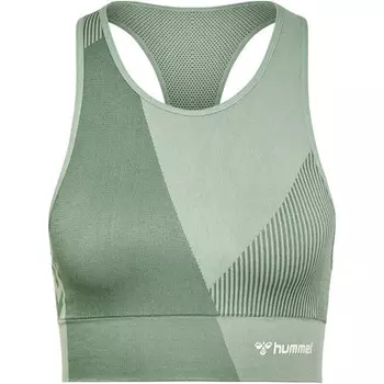 БЕСШОВНЫЙ СПОРТИВНЫЙ ТОП HUMMEL hmlMT UNITE, цвет grau