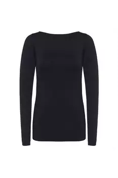 Бесшовная блузка Tao, черный