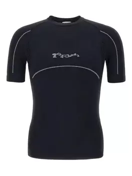 Бесшовная футболка ROA, черный