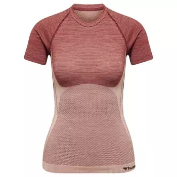 Бесшовная футболка с коротким рукавом Hummel Cleaa, розовый