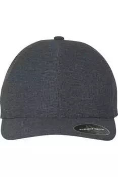 Бесшовная кепка Flexfit Delta, цвет melange charcoal