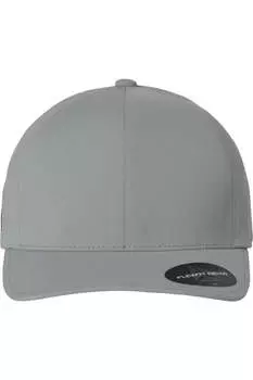 Бесшовная кепка Flexfit Delta, серебряный