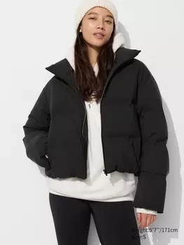 Короткая куртка-пуховик Uniqlo, 09 черный