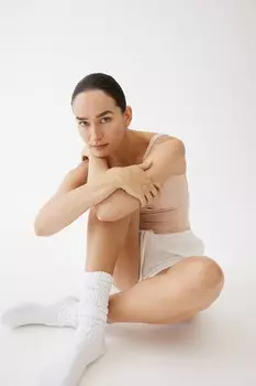 Бесшовная майка для кормления мамы H&M, розовый