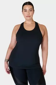 Бесшовная майка для тренировок спортсмена Sweaty Betty, черный