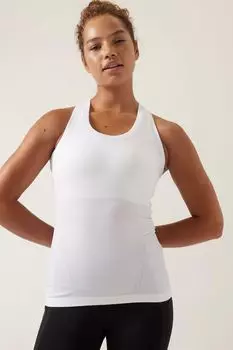 Бесшовная майка Momentum Athleta, белый