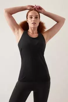 Бесшовная майка Momentum Athleta, черный