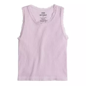Бесшовная майка Pink Republic для девочек 7–18 лет обычного размера и размера плюс, цвет Lavender