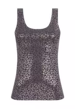 Бесшовная майка с блестками Chantelle, черный