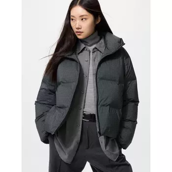 Бесшовная пуховая куртка Uniqlo, 07 серый