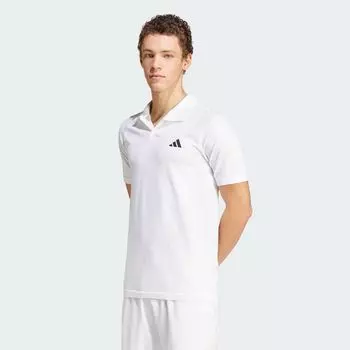 Бесшовная рубашка-поло Tennis Pro AEROREADY FreeLift Adidas, цвет White