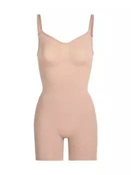 Бесшовное боди Sculpt до середины бедра SKIMS