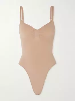 Бесшовное боди-стринги Sculpt Skims, светло-коричневый