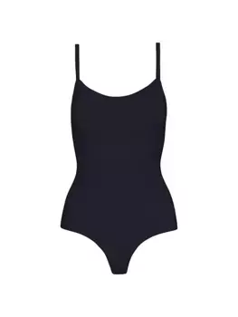 Бесшовное боди Zone Smoothing Commando, черный