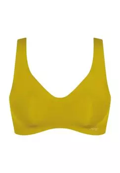 Бесшовное бюстье без косточек Zero Feel для женщин sloggi, цвет Summer Lime