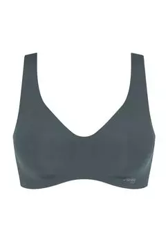 Бесшовное бюстье без косточек Zero Feel для женщин sloggi, цвет Nightfall