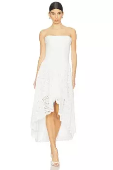 Бесшовное кружевное платье Felicidad Bardot, orchid wht