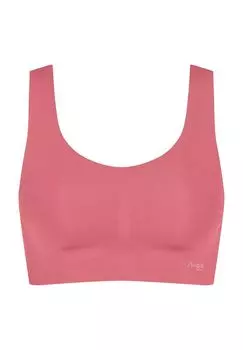 Бесшовное легкое бюстье Zero Feel для женщин sloggi, цвет Desert Rose