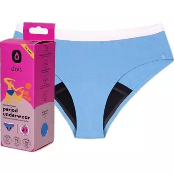Бесшовное нижнее белье хипстерского подросткового размера. XS-S светло-синий dais, 1 шт.